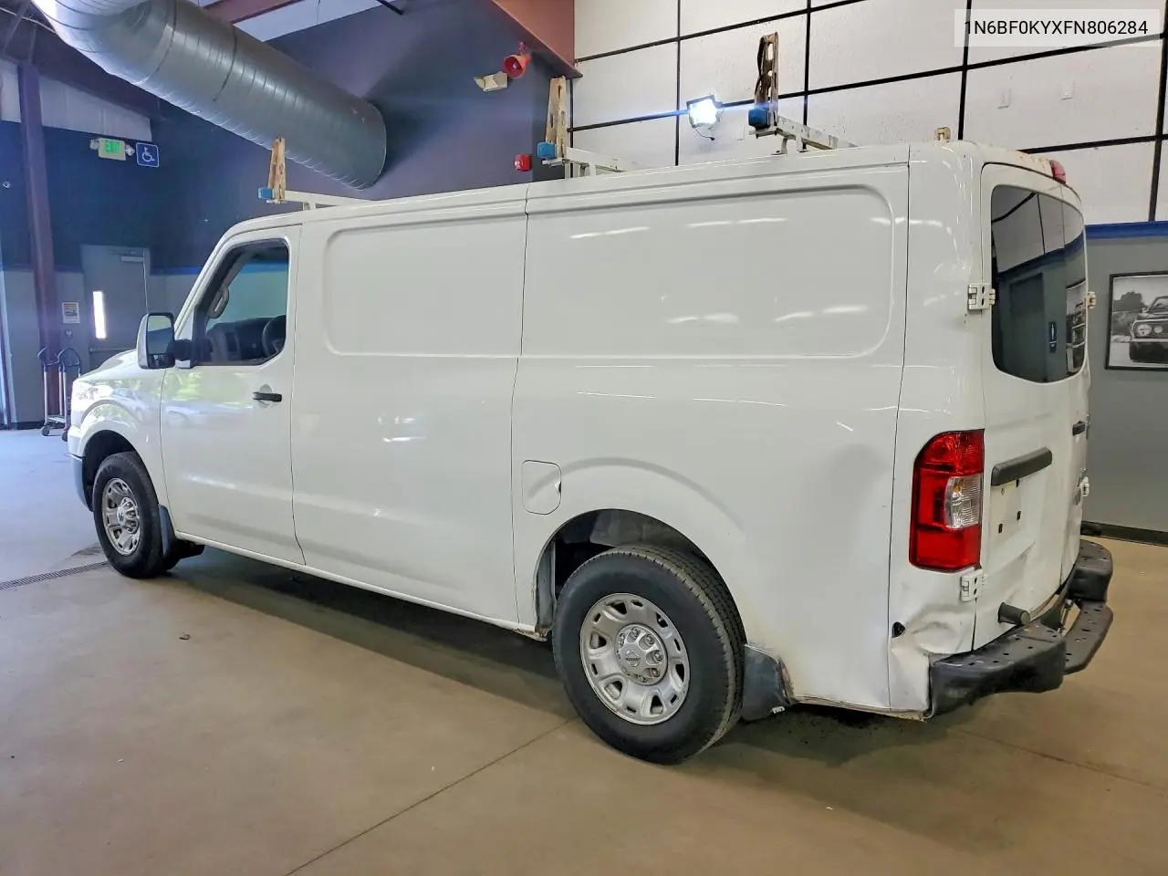 2015 Nissan Nv 2500 Hd Sv VIN: 1N6BF0KYXFN806284 Lot: 58330116