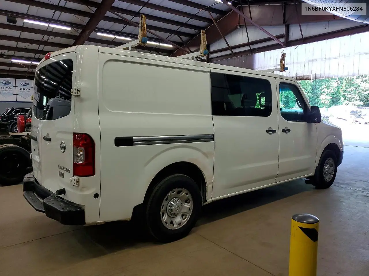2015 Nissan Nv 2500 Hd Sv VIN: 1N6BF0KYXFN806284 Lot: 58330116
