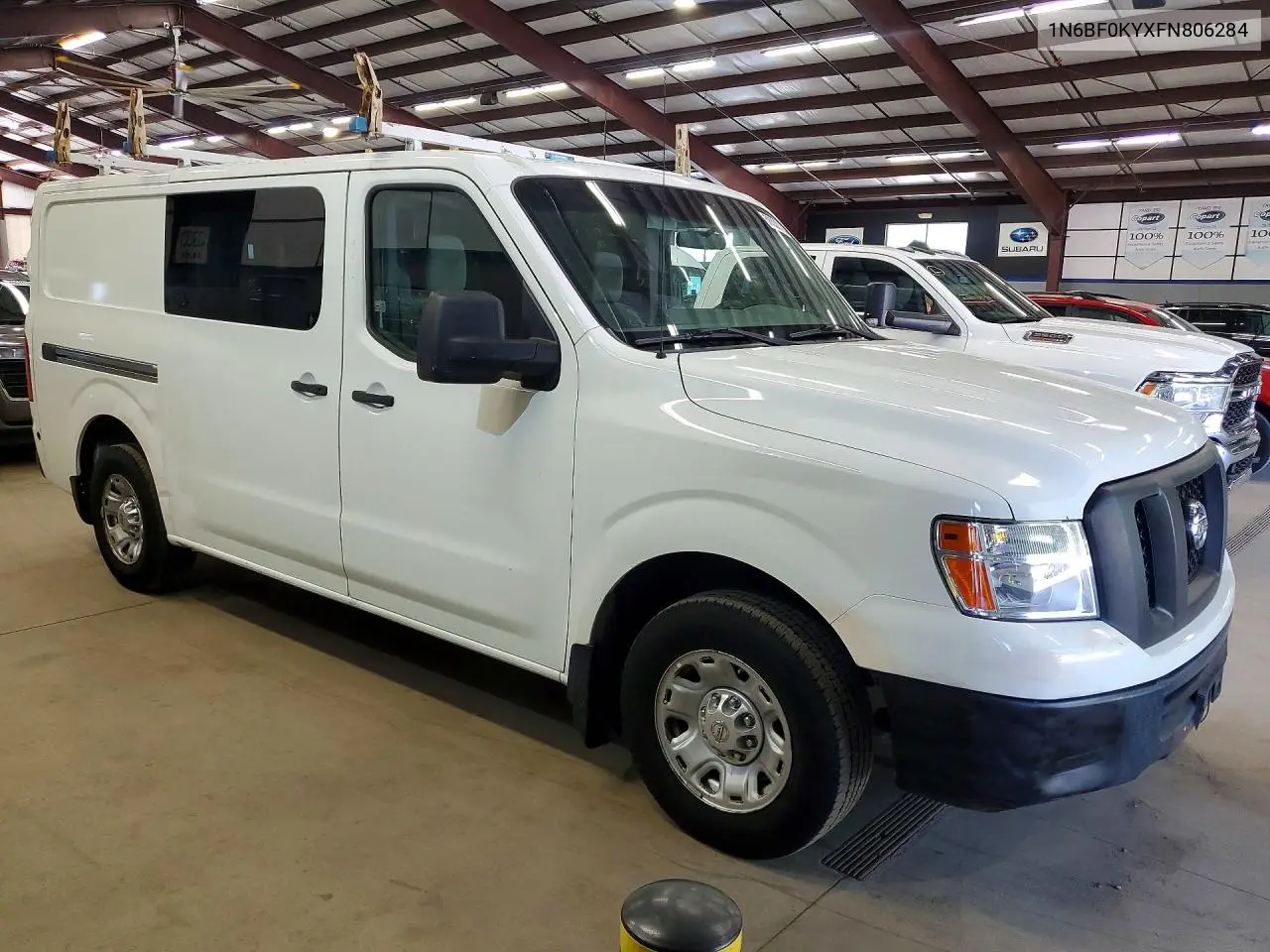 2015 Nissan Nv 2500 Hd Sv VIN: 1N6BF0KYXFN806284 Lot: 58330116