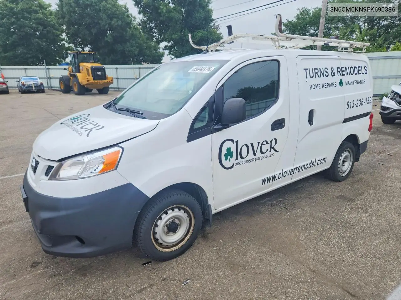 2015 Nissan Nv200 Sv VIN: 3N6CM0KN9FK690386 Lot: 59048196