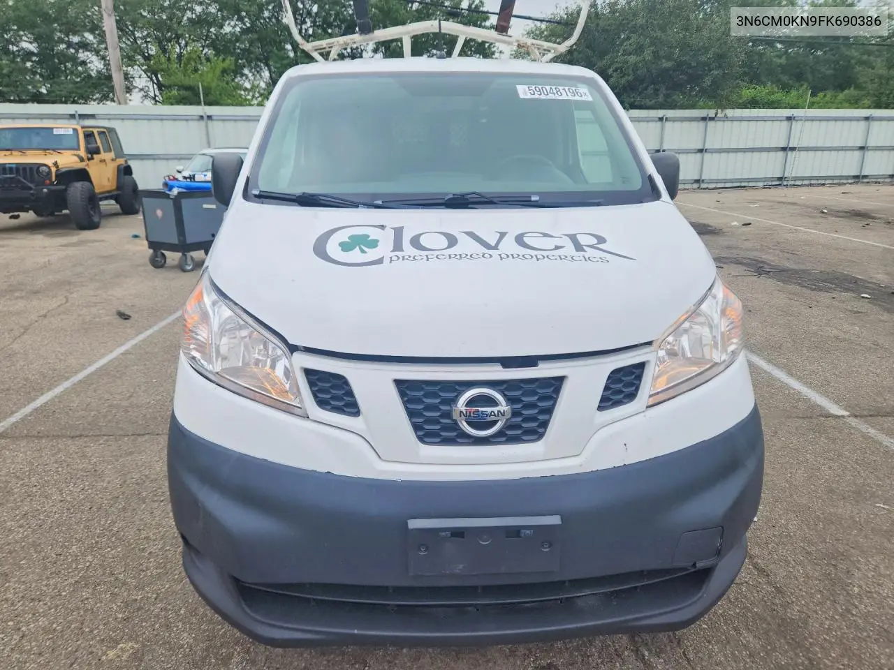 2015 Nissan Nv200 Sv VIN: 3N6CM0KN9FK690386 Lot: 59048196