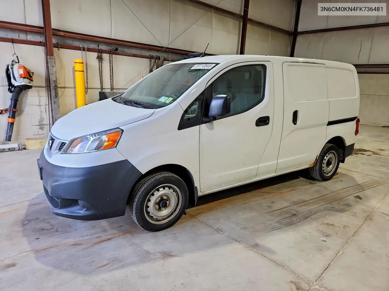 2015 Nissan Nv200 S VIN: 3N6CM0KN4FK736481 Lot: 59110546