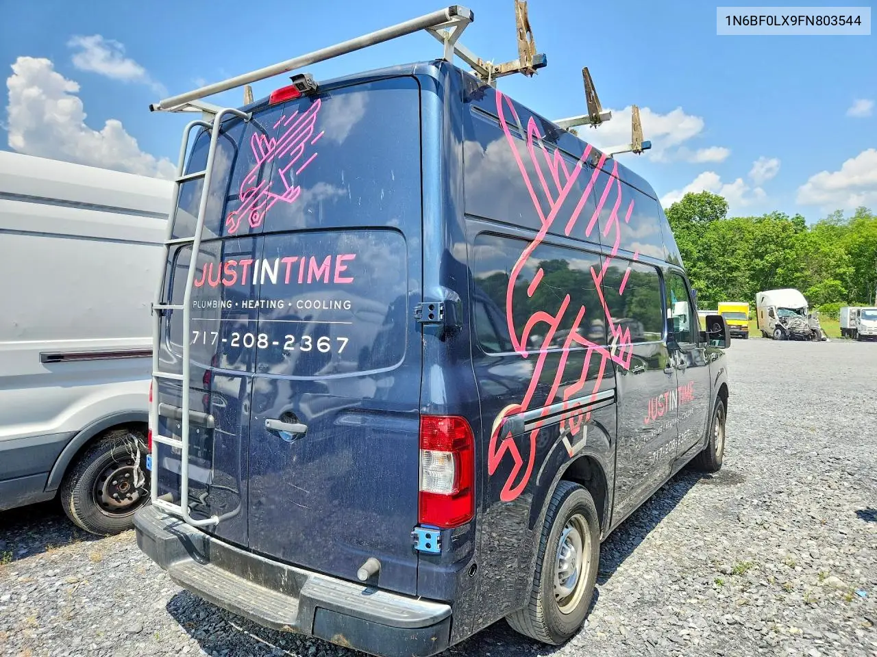 2015 Nissan Nv 2500 VIN: 1N6BF0LX9FN803544 Lot: 59186376
