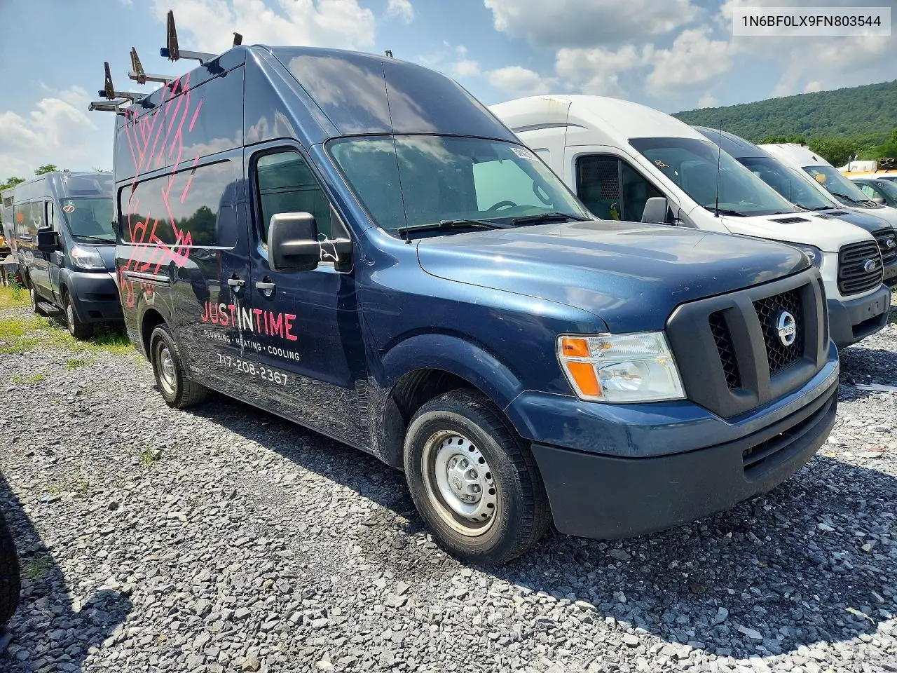 2015 Nissan Nv 2500 VIN: 1N6BF0LX9FN803544 Lot: 59186376