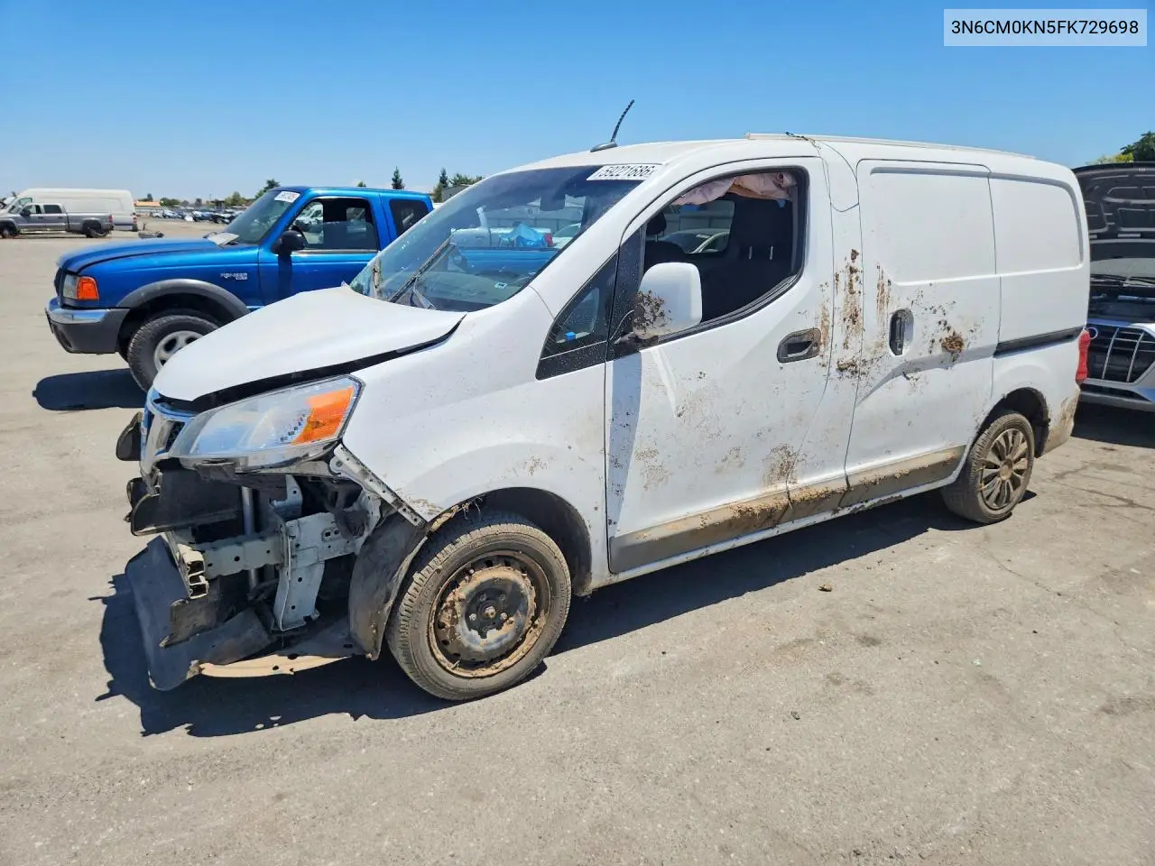 2015 Nissan Nv200 Sv VIN: 3N6CM0KN5FK729698 Lot: 59221686