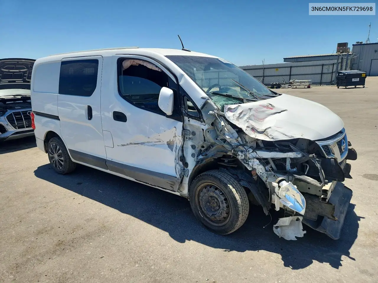 2015 Nissan Nv200 Sv VIN: 3N6CM0KN5FK729698 Lot: 59221686