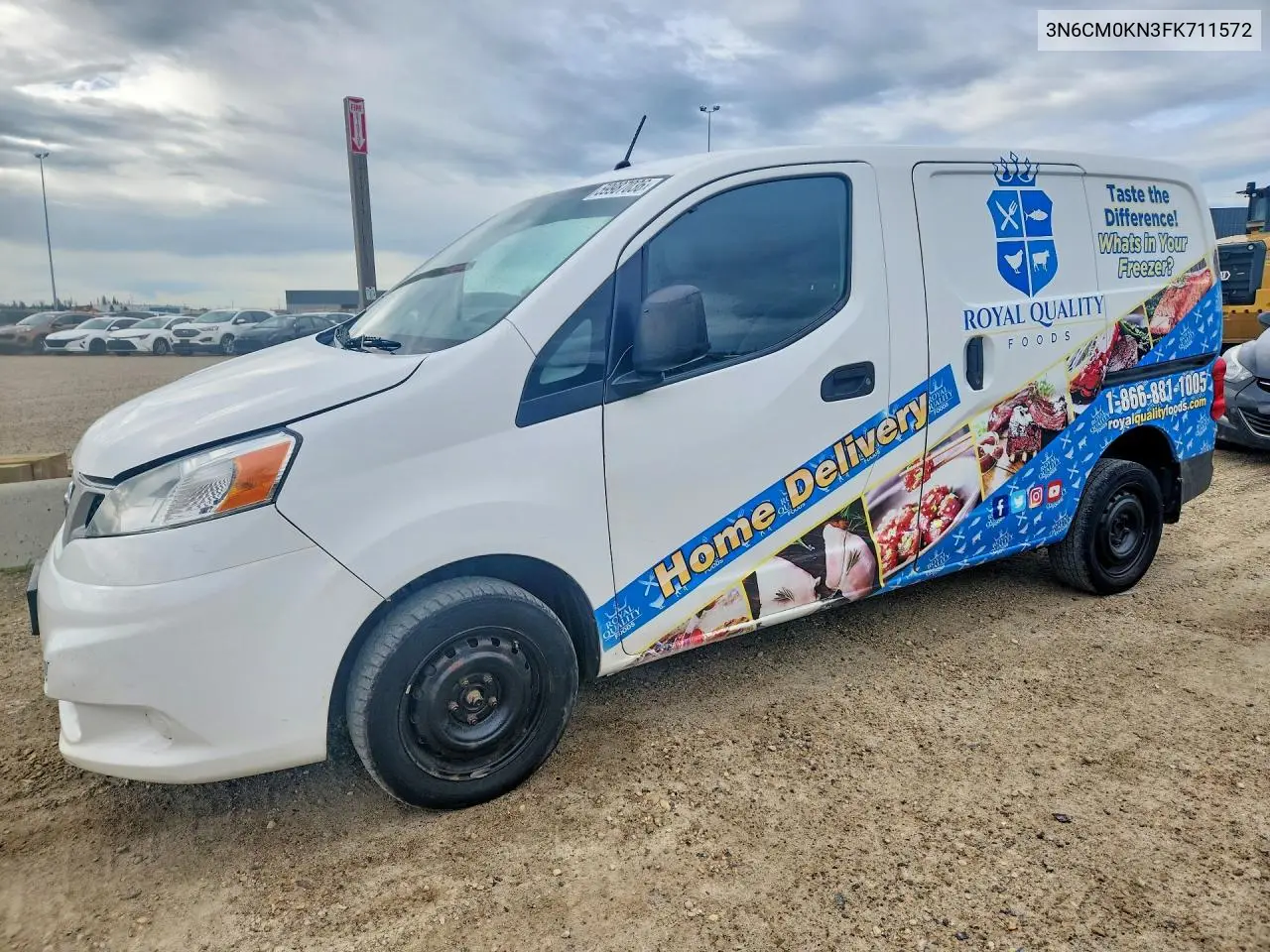 2015 Nissan Nv200 S VIN: 3N6CM0KN3FK711572 Lot: 59987036