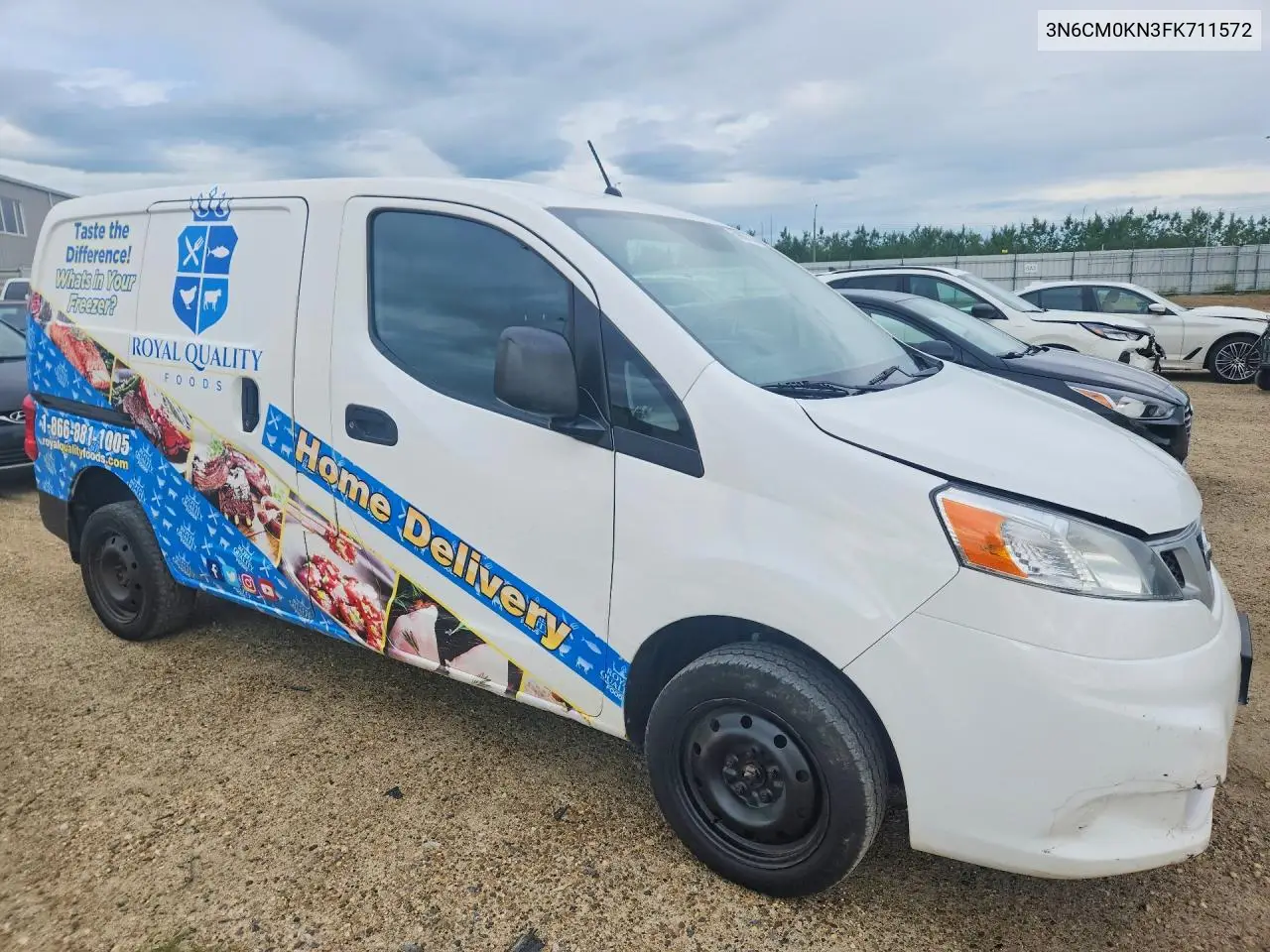 2015 Nissan Nv200 S VIN: 3N6CM0KN3FK711572 Lot: 59987036
