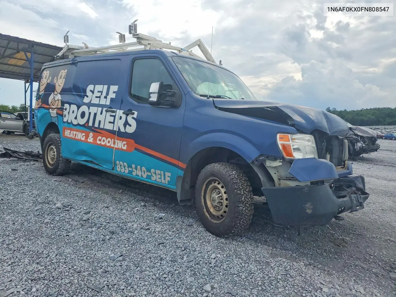 2015 Nissan Nv 2500 Hd S VIN: 1N6AF0KX0FN808547 Lot: 60547886