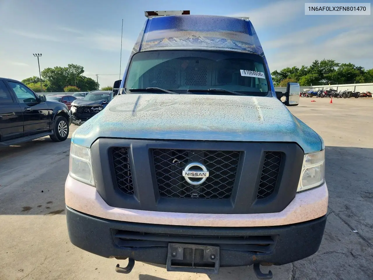 2015 Nissan Nv 2500 Hd S VIN: 1N6AF0LX2FN801470 Lot: 61068056