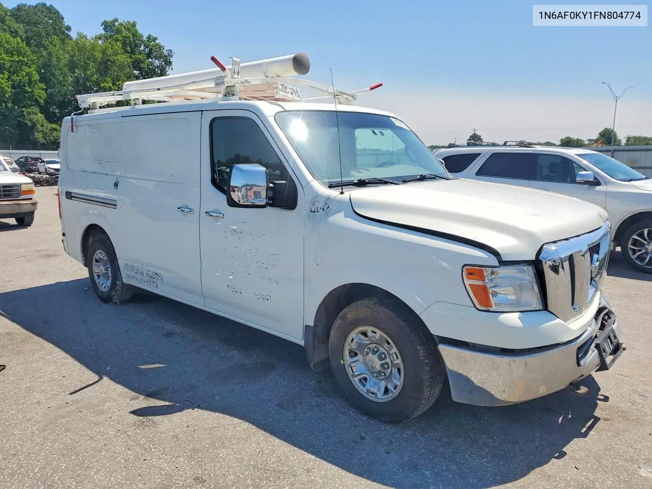 2015 Nissan Nv 2500 Hd Sl VIN: 1N6AF0KY1FN804774 Lot: 61201166