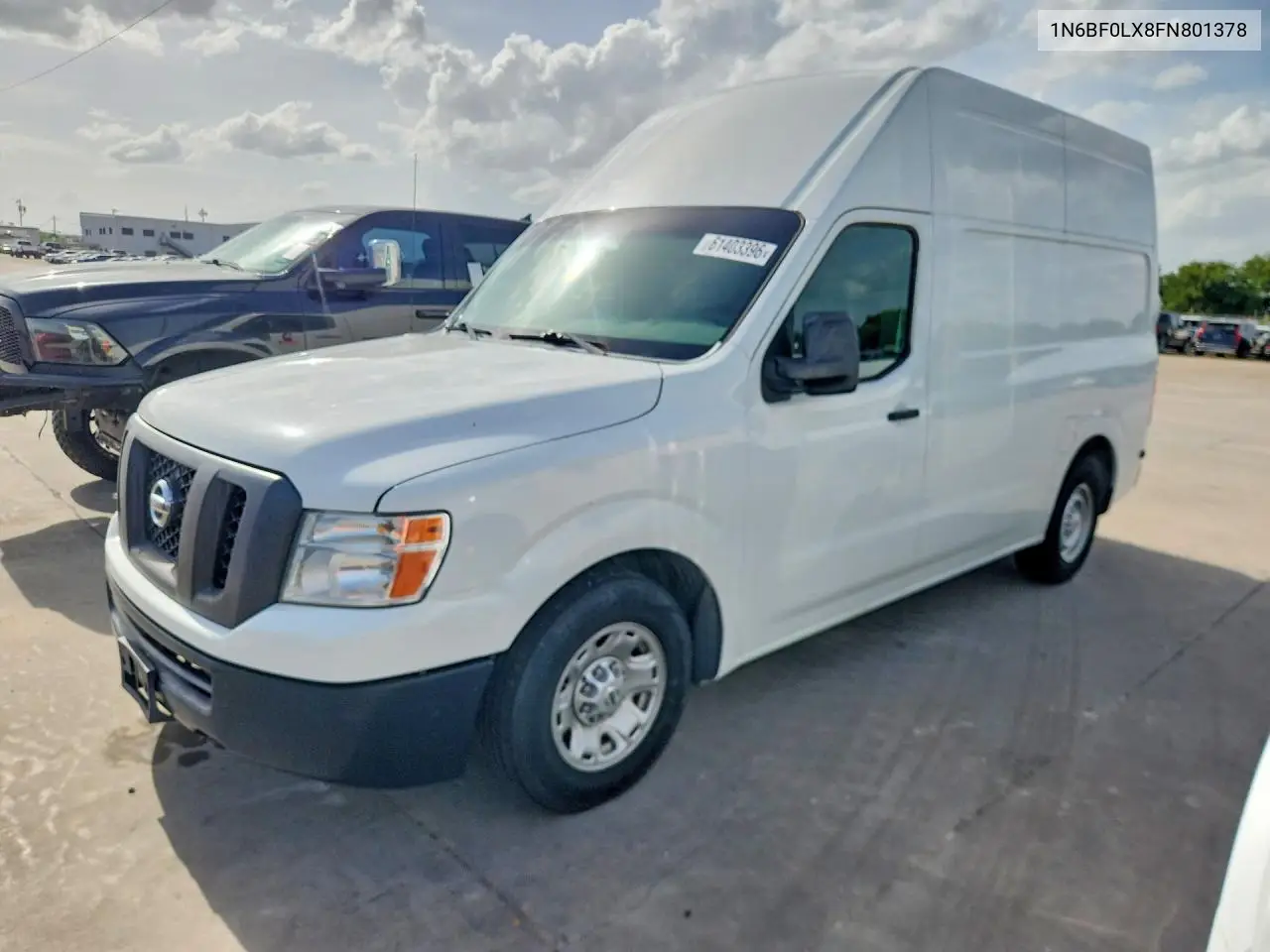 2015 Nissan Nv 2500 VIN: 1N6BF0LX8FN801378 Lot: 61403396