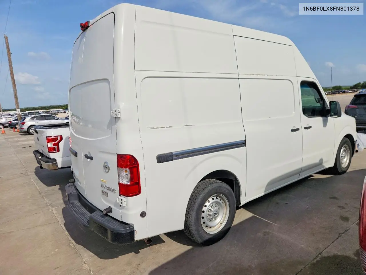 2015 Nissan Nv 2500 VIN: 1N6BF0LX8FN801378 Lot: 61403396