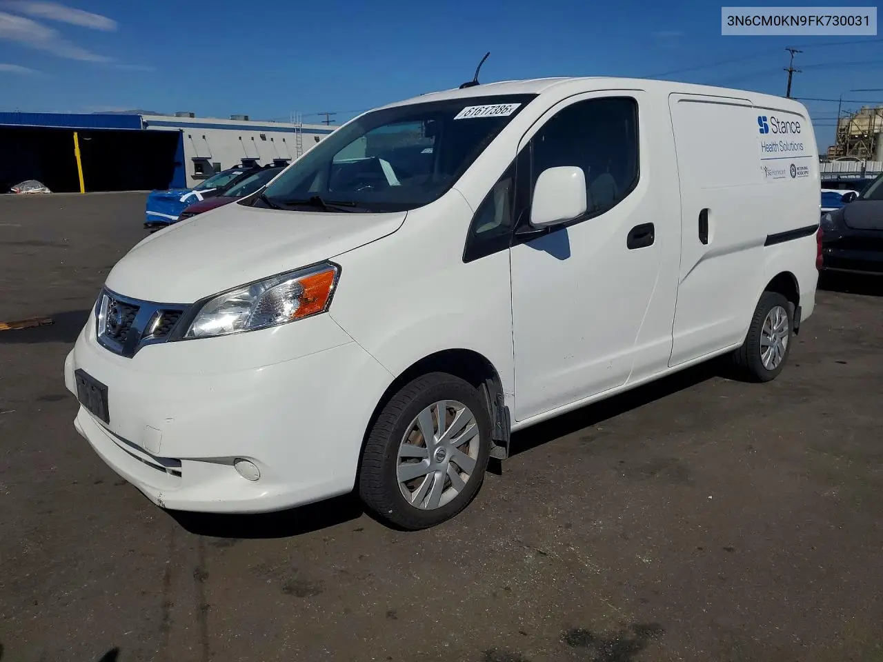 2015 Nissan Nv200 Sv VIN: 3N6CM0KN9FK730031 Lot: 61617386