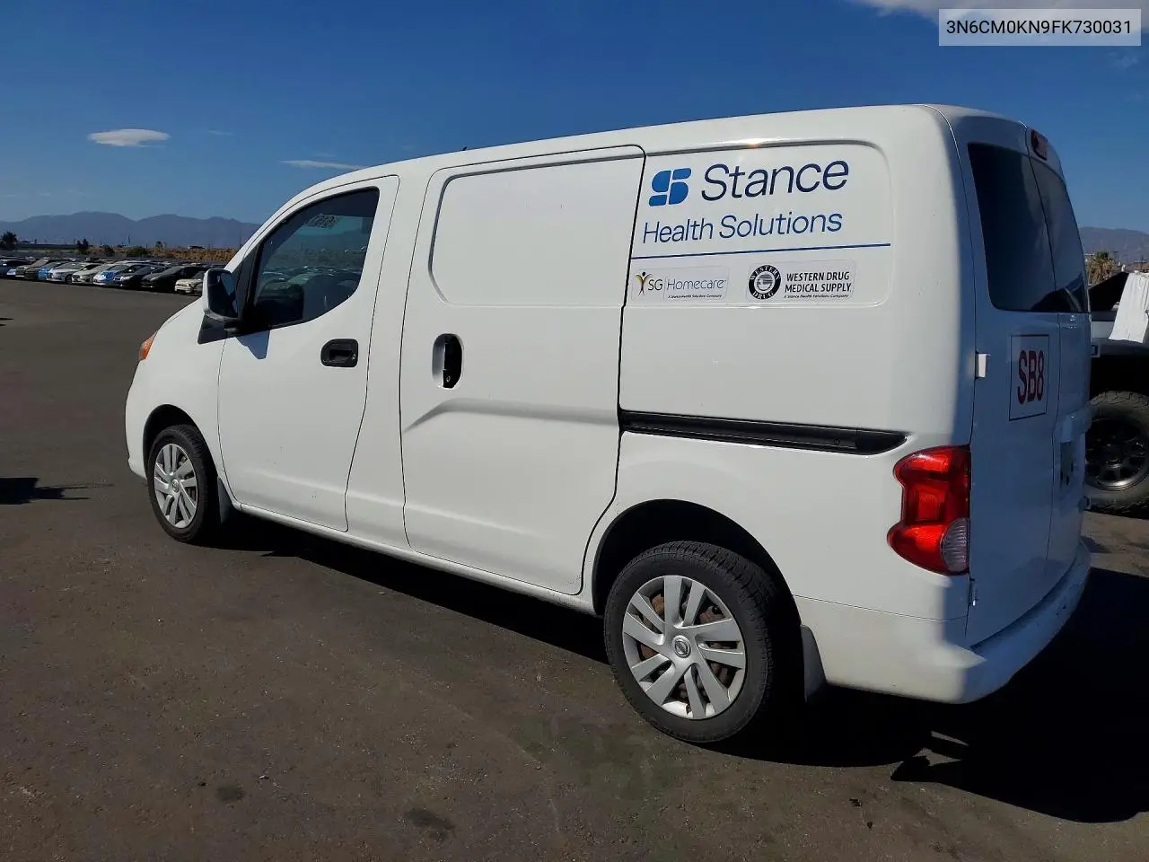 2015 Nissan Nv200 Sv VIN: 3N6CM0KN9FK730031 Lot: 61617386