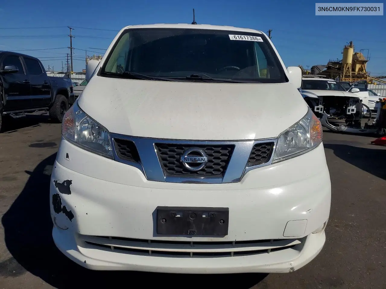 2015 Nissan Nv200 Sv VIN: 3N6CM0KN9FK730031 Lot: 61617386