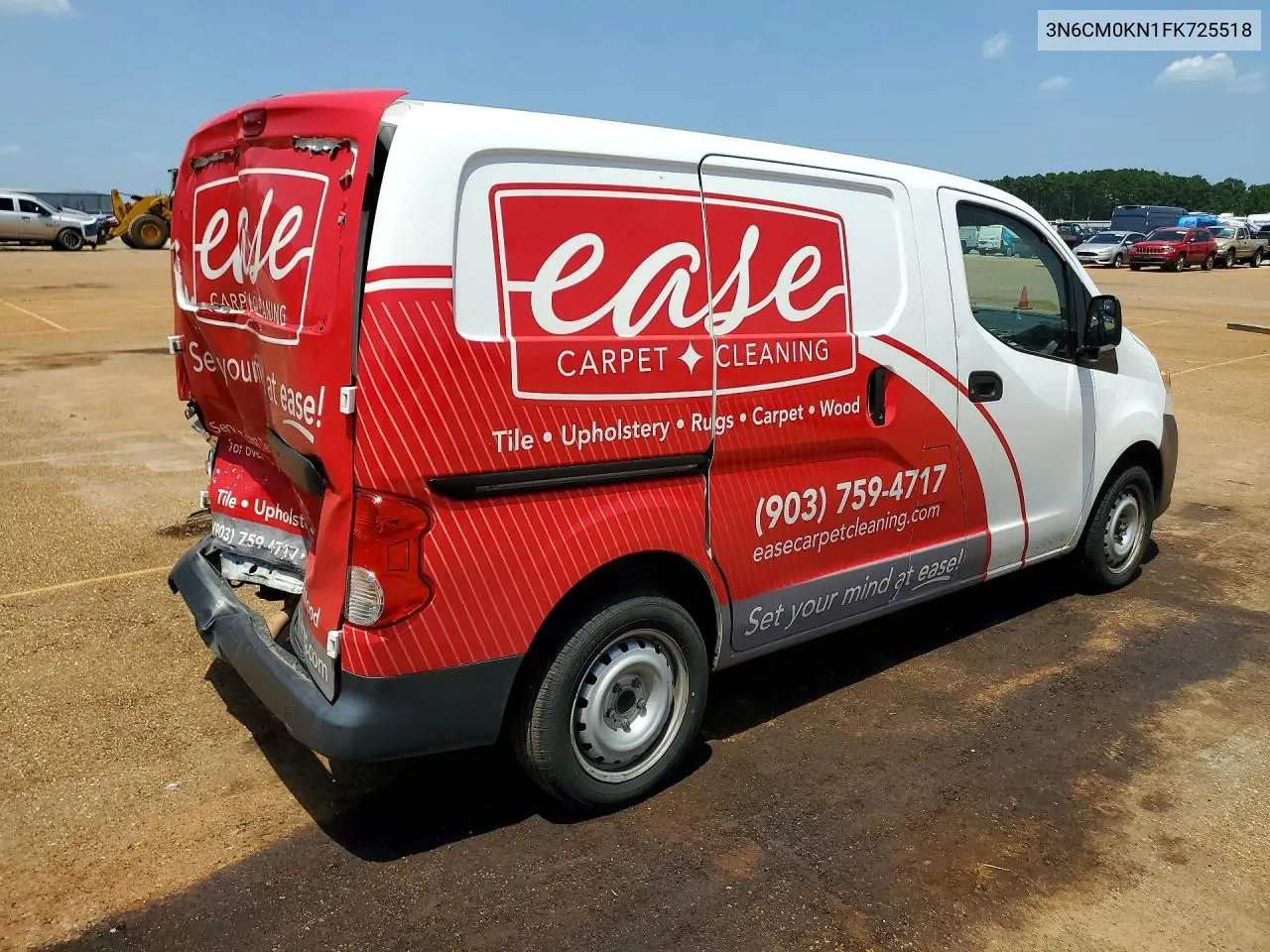 2015 Nissan Nv200 S VIN: 3N6CM0KN1FK725518 Lot: 62036786