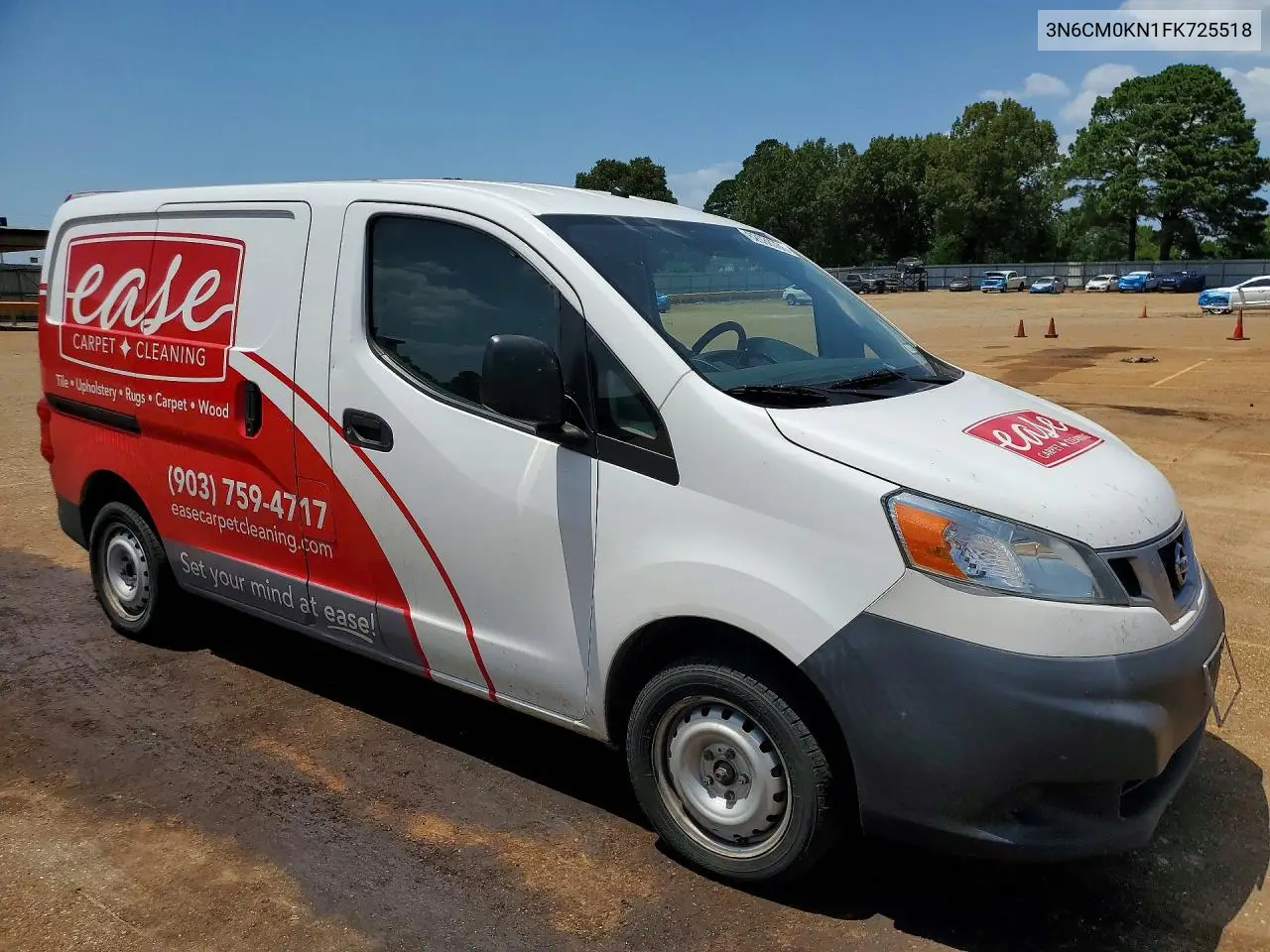 2015 Nissan Nv200 S VIN: 3N6CM0KN1FK725518 Lot: 62036786