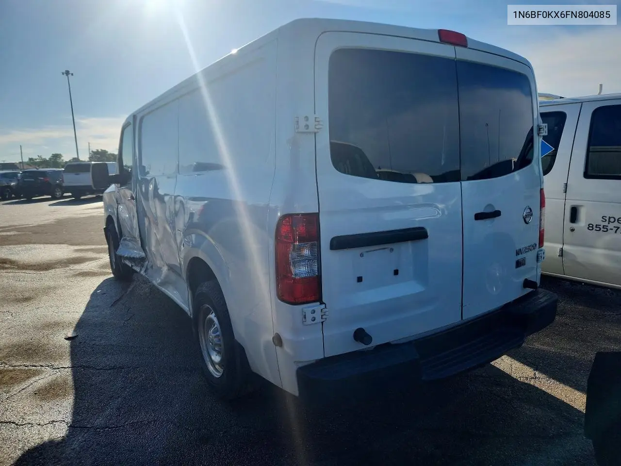 2015 Nissan Nv 2500 Hd - Delivery Van VIN: 1N6BF0KX6FN804085 Lot: 62516116