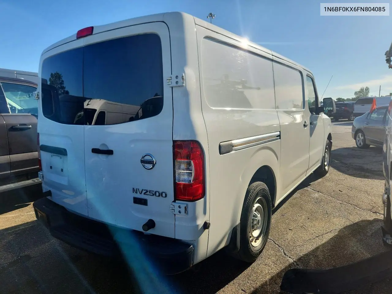 2015 Nissan Nv 2500 Hd - Delivery Van VIN: 1N6BF0KX6FN804085 Lot: 62516116