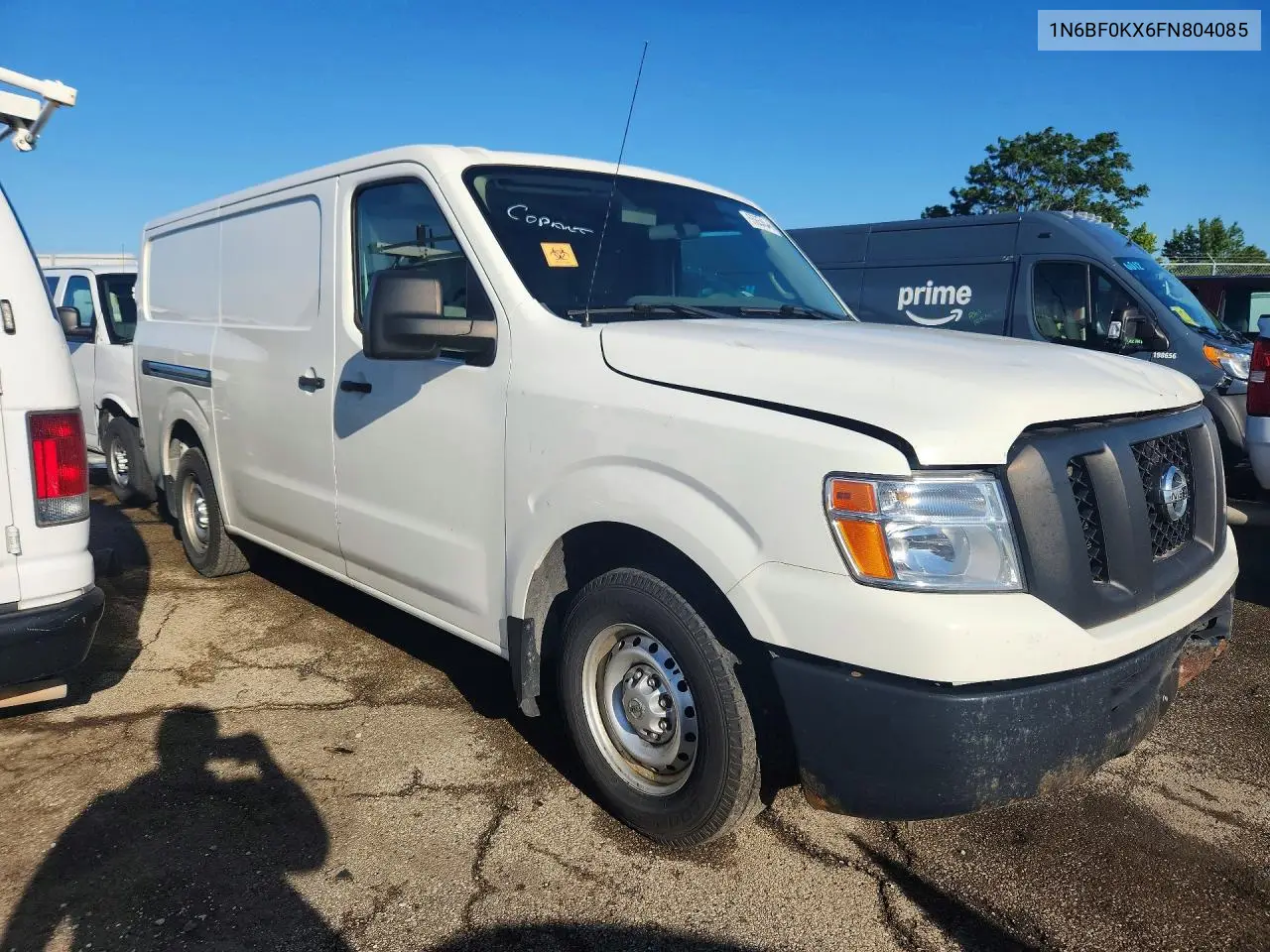 2015 Nissan Nv 2500 Hd - Delivery Van VIN: 1N6BF0KX6FN804085 Lot: 62516116