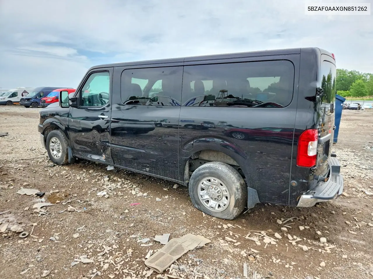 2016 Nissan Nv 3500 Hd Sl VIN: 5BZAF0AAXGN851262 Lot: 53840406