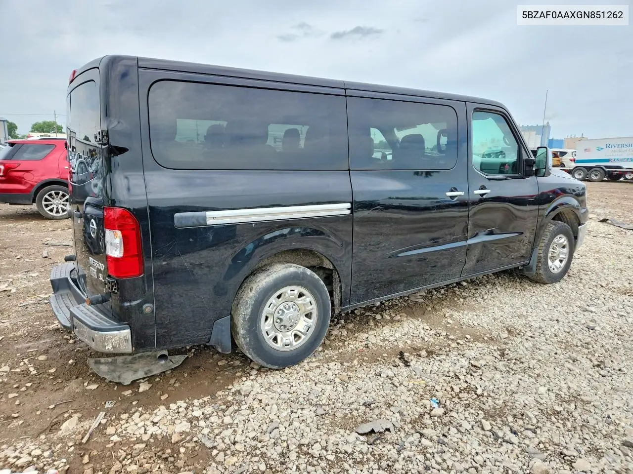 2016 Nissan Nv 3500 Hd Sl VIN: 5BZAF0AAXGN851262 Lot: 53840406