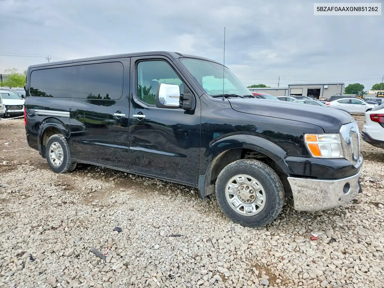 2016 Nissan Nv 3500 Hd Sl VIN: 5BZAF0AAXGN851262 Lot: 53840406