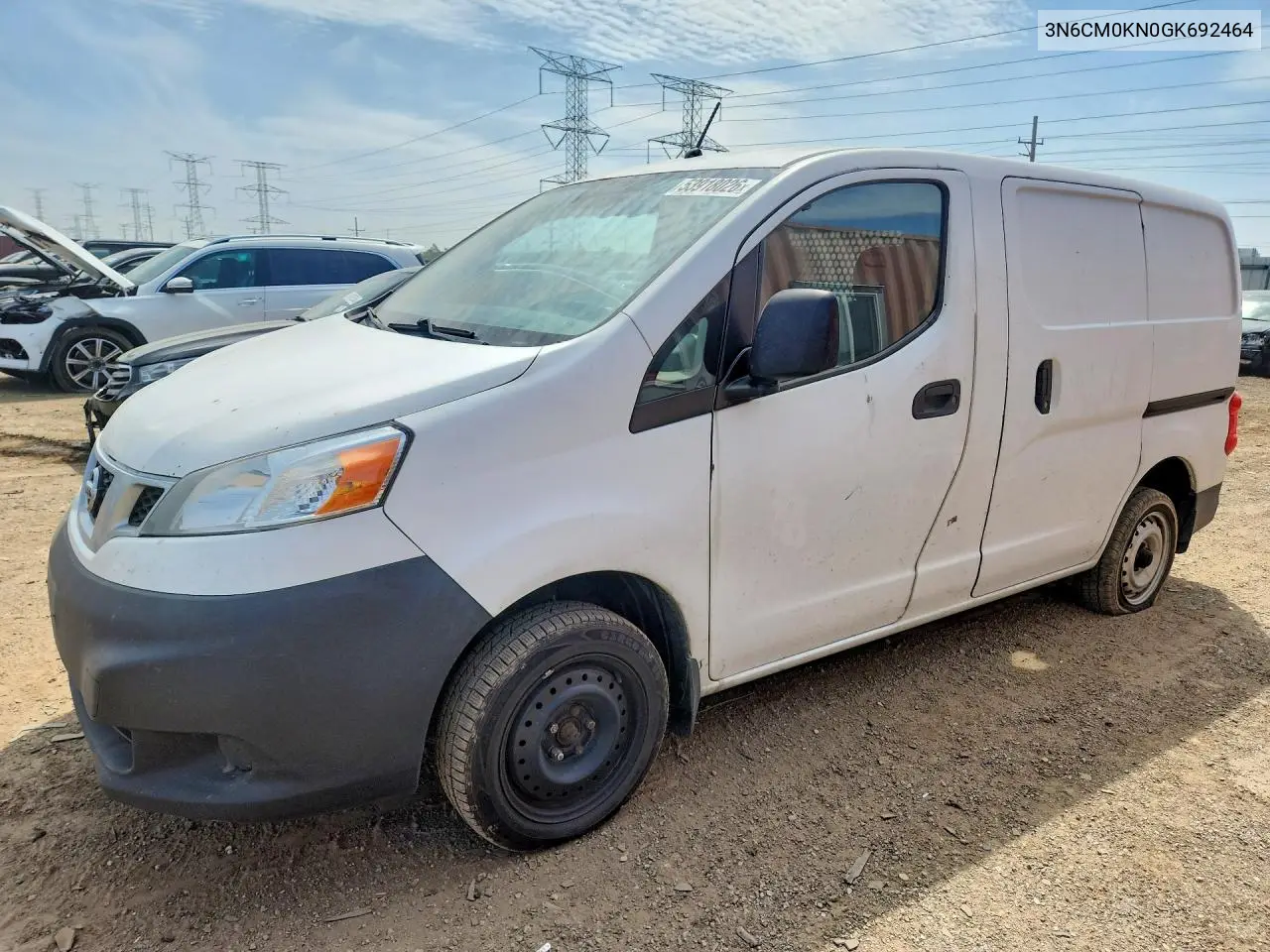 2016 Nissan Nv200 Sv VIN: 3N6CM0KN0GK692464 Lot: 53918026