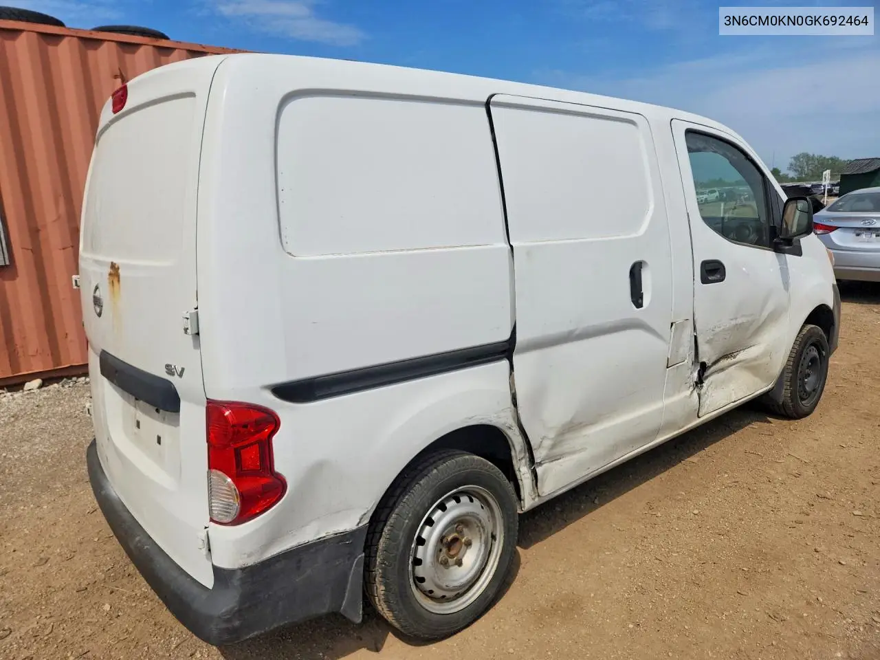 2016 Nissan Nv200 Sv VIN: 3N6CM0KN0GK692464 Lot: 53918026