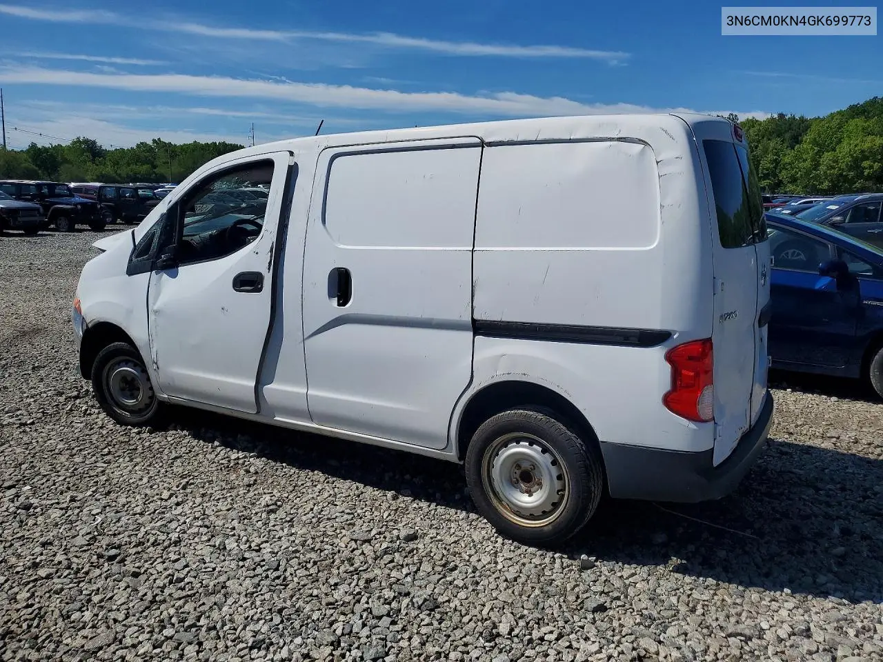 2016 Nissan Nv200 S VIN: 3N6CM0KN4GK699773 Lot: 54225826