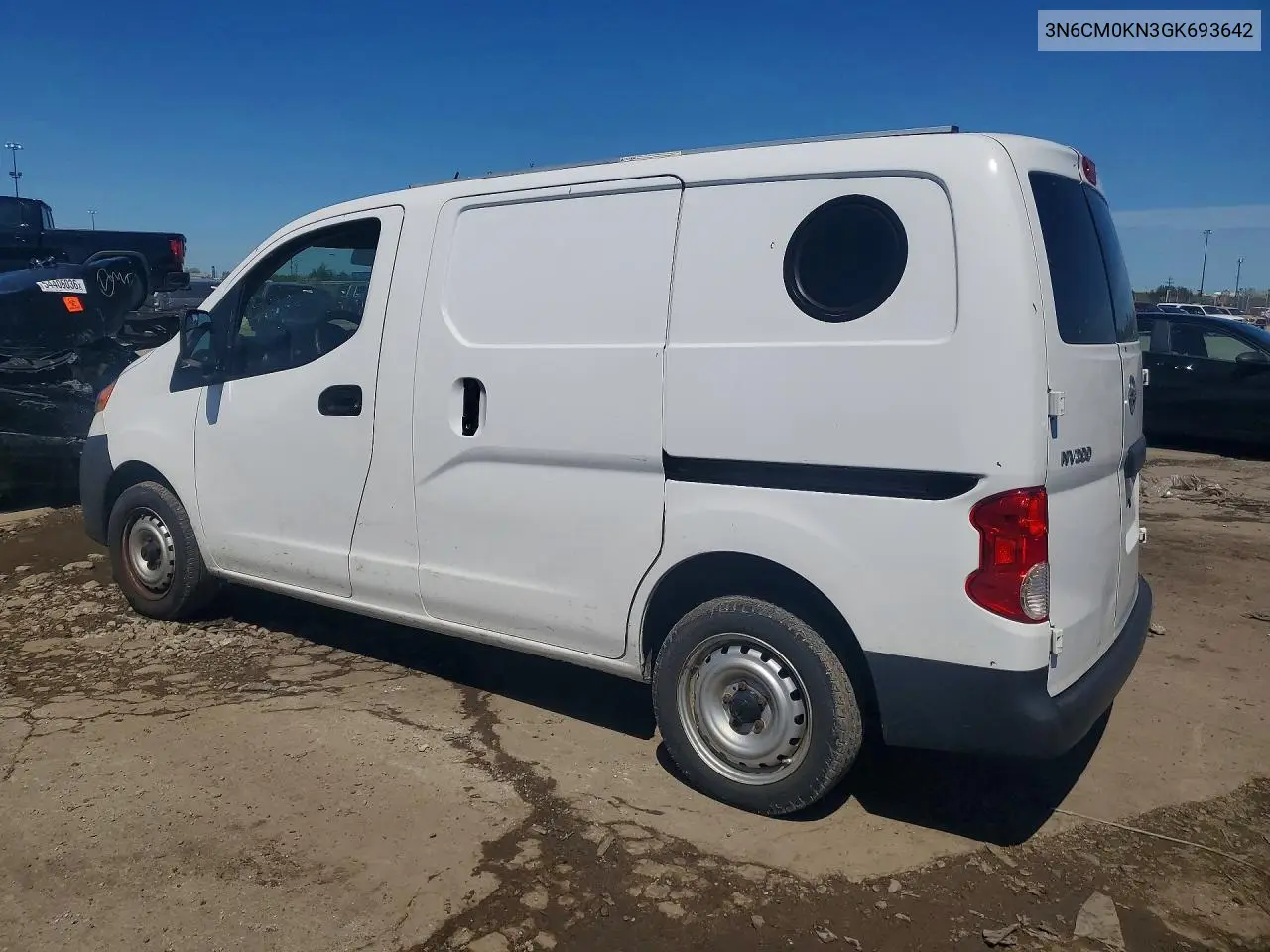 2016 Niss Nv200 Sv VIN: 3N6CM0KN3GK693642 Lot: 54516266