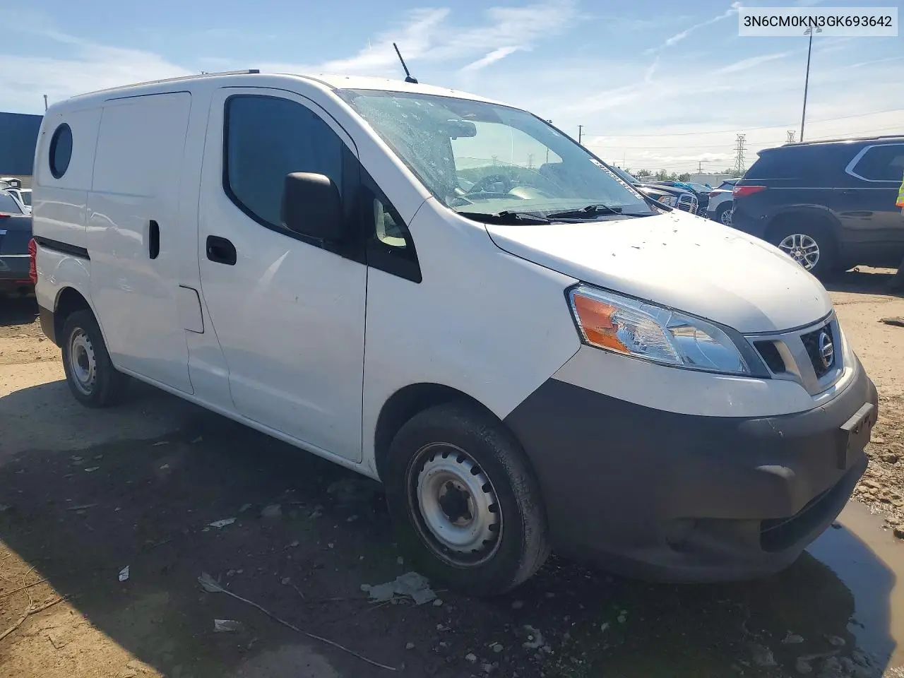 2016 Niss Nv200 Sv VIN: 3N6CM0KN3GK693642 Lot: 54516266