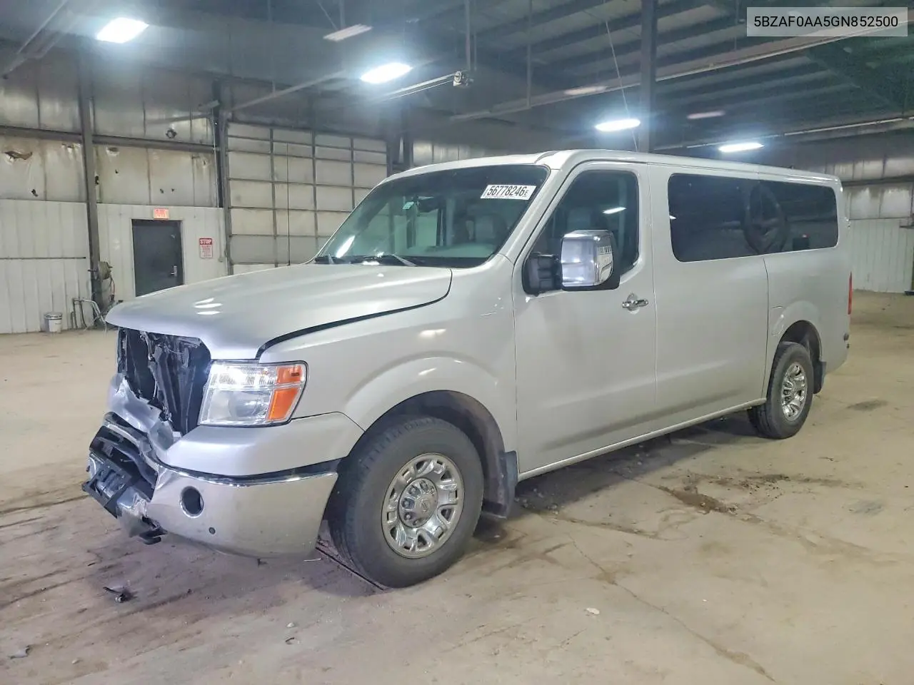 2016 Nissan Nv 3500 Hd S VIN: 5BZAF0AA5GN852500 Lot: 56778246