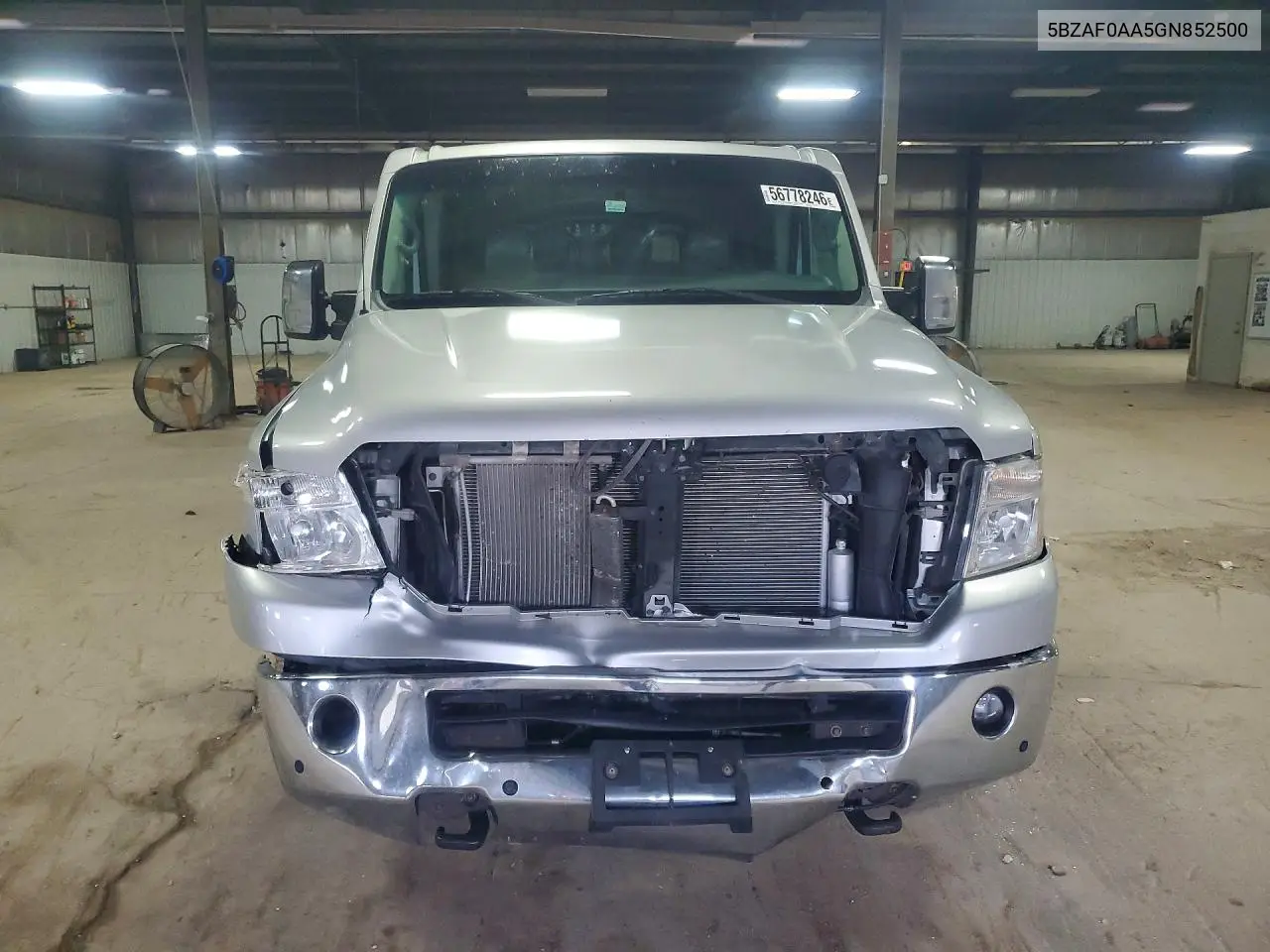 2016 Nissan Nv 3500 Hd S VIN: 5BZAF0AA5GN852500 Lot: 56778246