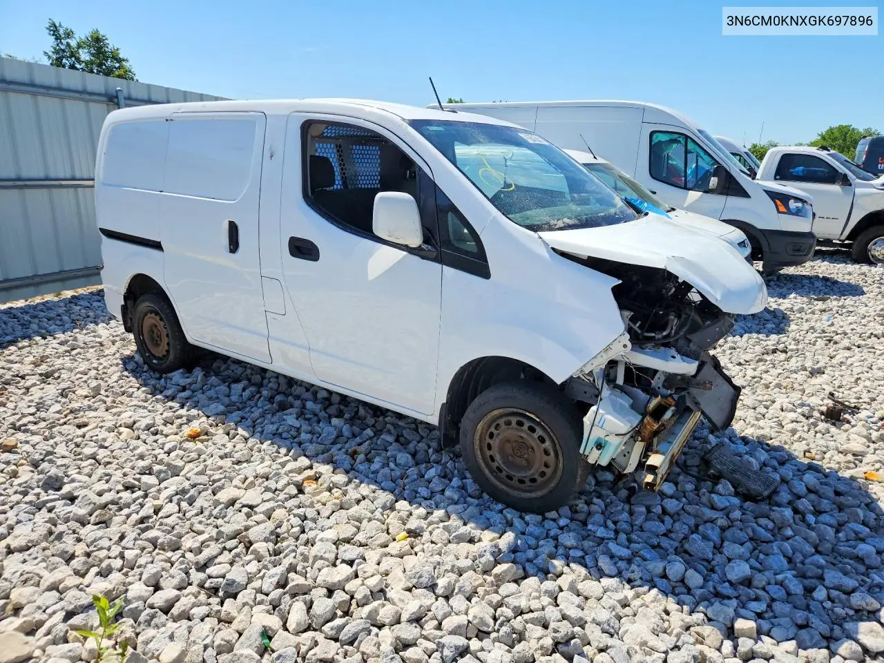 2016 Nissan Nv200 Sv VIN: 3N6CM0KNXGK697896 Lot: 56839546