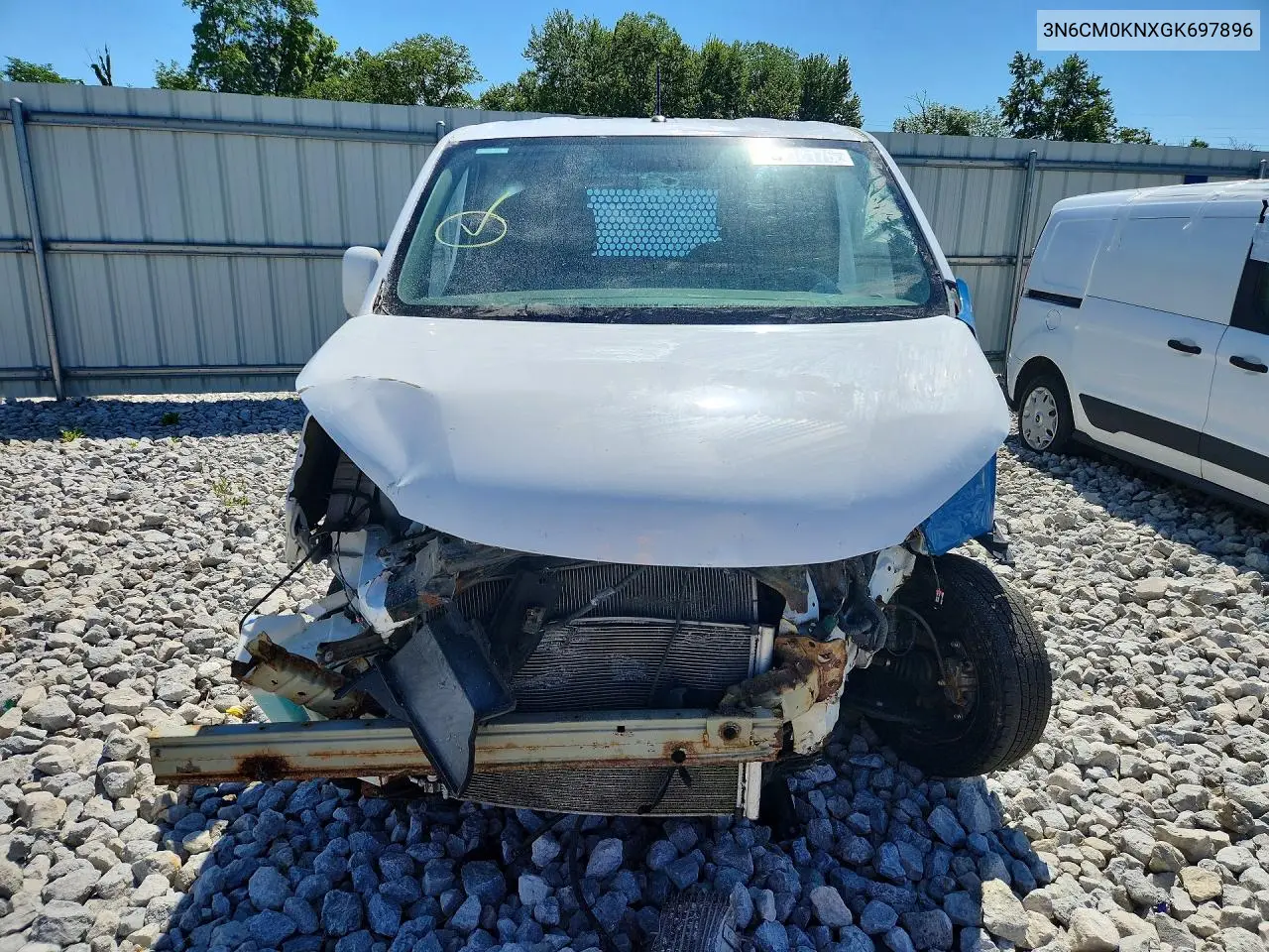 2016 Nissan Nv200 Sv VIN: 3N6CM0KNXGK697896 Lot: 56839546