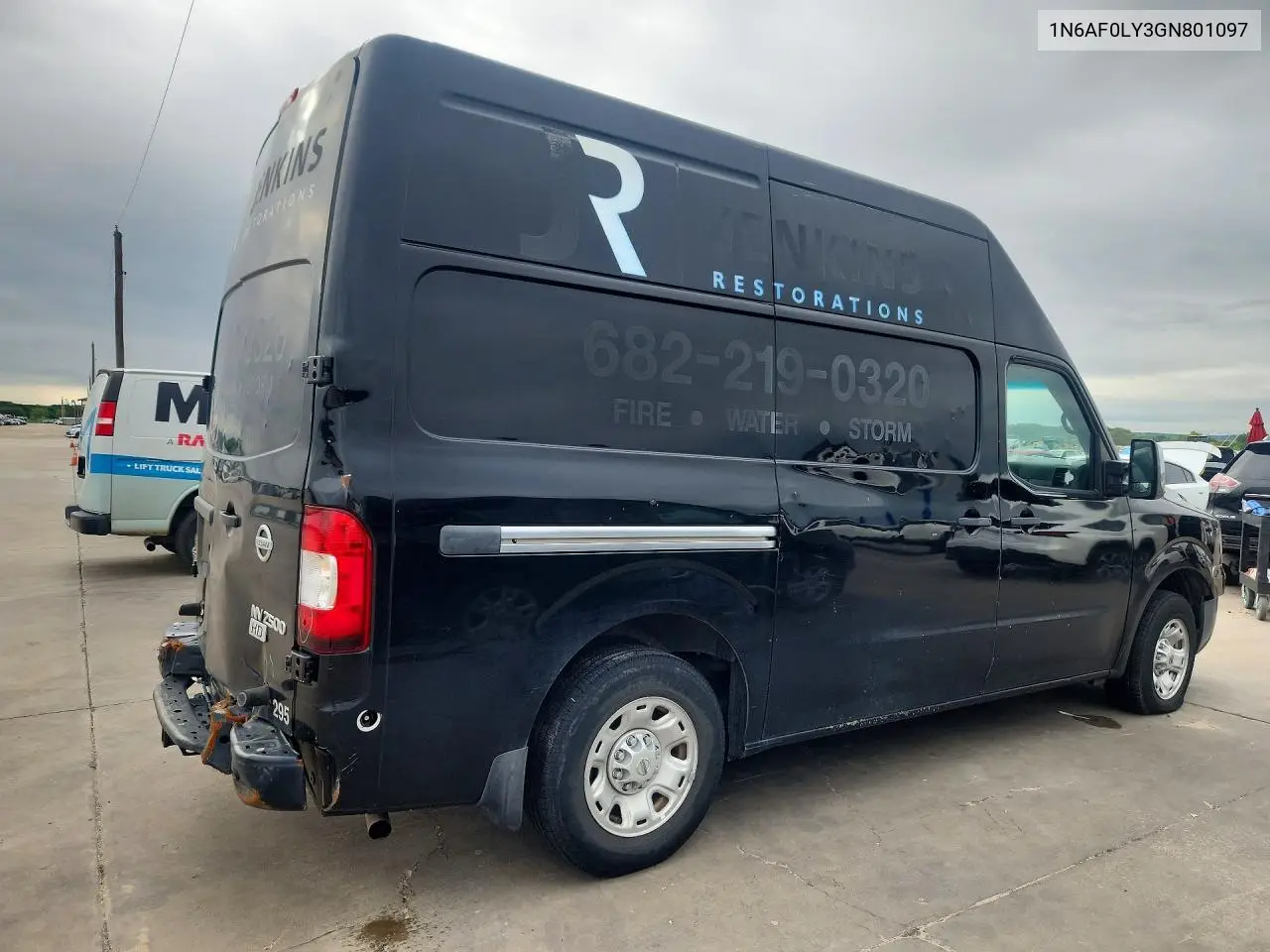 2016 Nissan Nv 2500 VIN: 1N6AF0LY3GN801097 Lot: 57034586