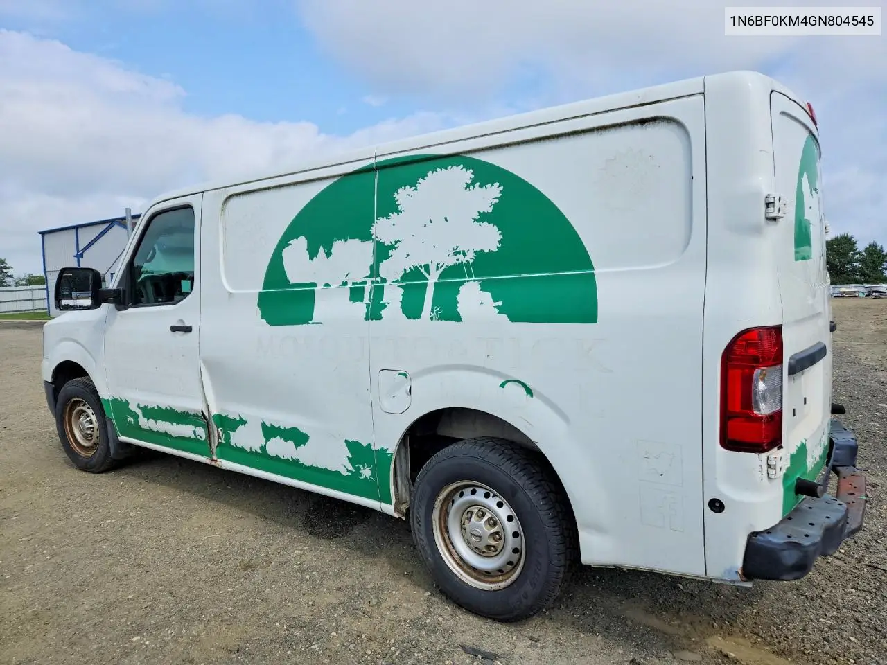 2016 Nissan Nv 1500 S VIN: 1N6BF0KM4GN804545 Lot: 58967636