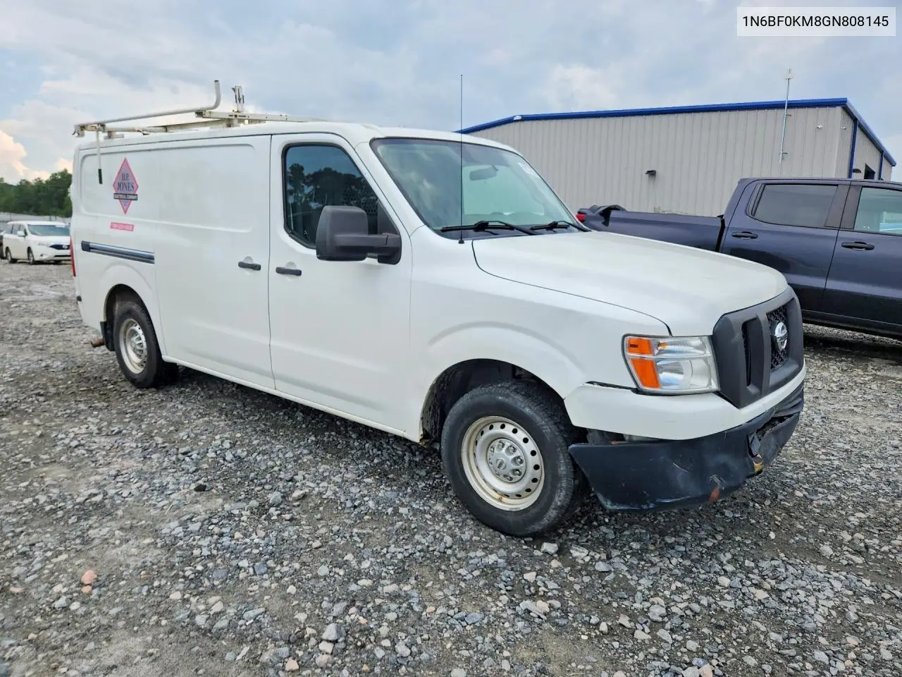 2016 Nissan Nv 1500 S VIN: 1N6BF0KM8GN808145 Lot: 59221266