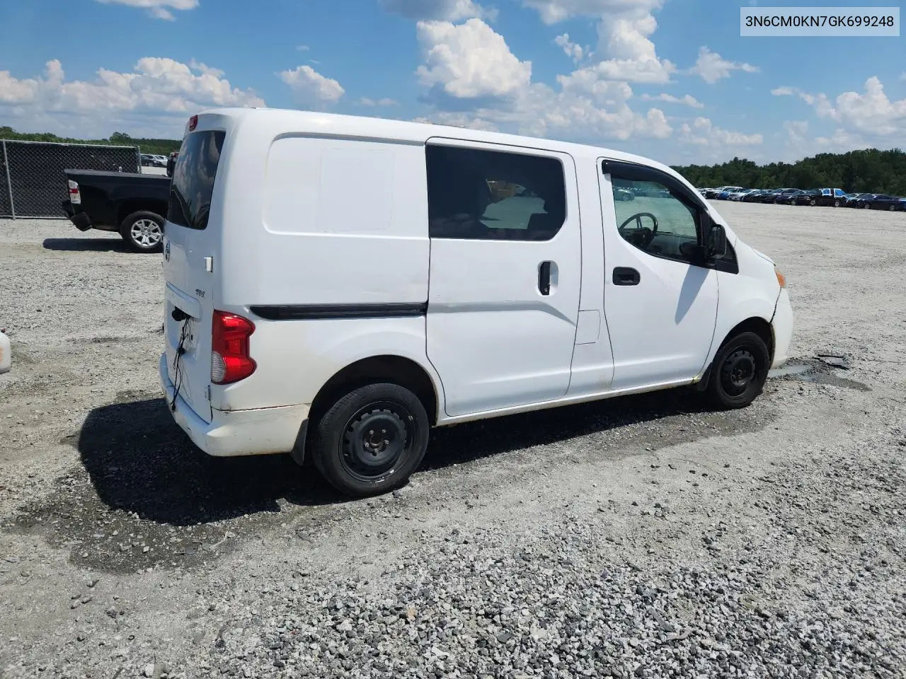 2016 Nissan Nv200 Sv VIN: 3N6CM0KN7GK699248 Lot: 60565386