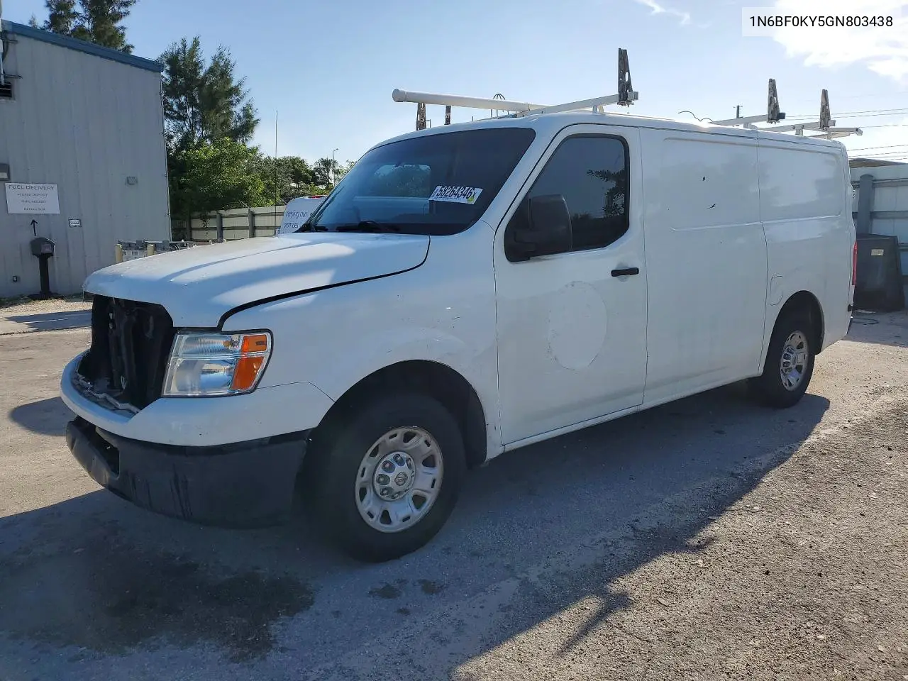 2016 Nissan Nv 2500 Hd Sv Cargo VIN: 1N6BF0KY5GN803438 Lot: 60901516
