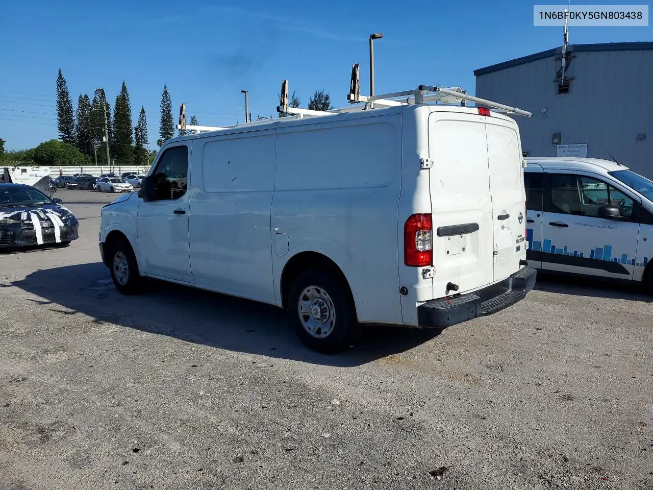 2016 Nissan Nv 2500 Hd Sv Cargo VIN: 1N6BF0KY5GN803438 Lot: 60901516