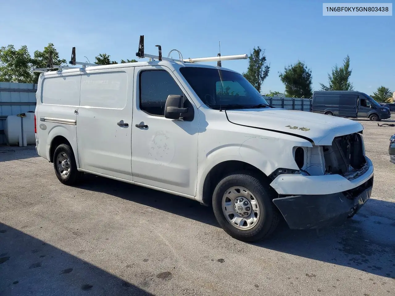 2016 Nissan Nv 2500 Hd Sv Cargo VIN: 1N6BF0KY5GN803438 Lot: 60901516