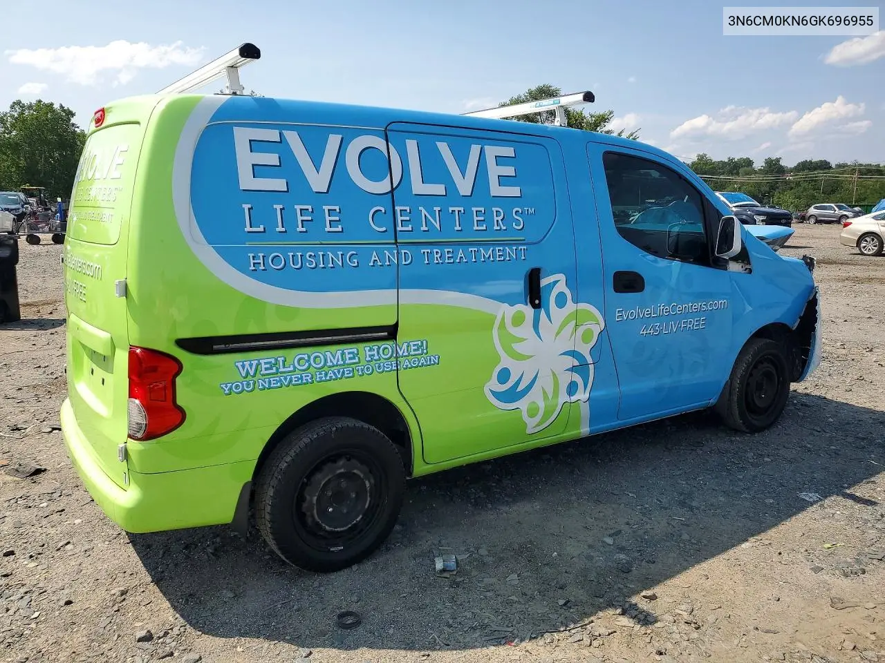 2016 Nissan Nv200 Sv VIN: 3N6CM0KN6GK696955 Lot: 62091796