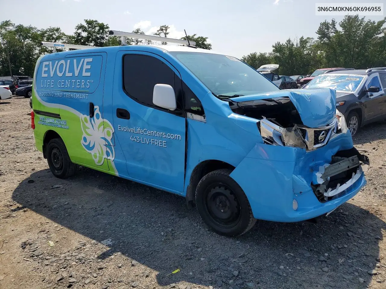 2016 Nissan Nv200 Sv VIN: 3N6CM0KN6GK696955 Lot: 62091796