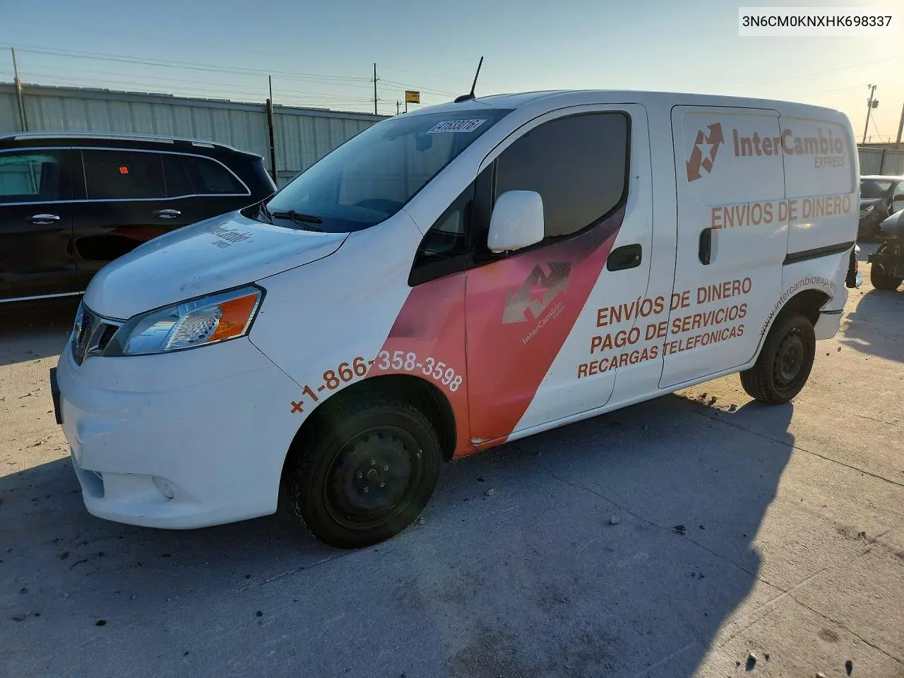 2017 Nissan Nv200 Sv Delivery Van VIN: 3N6CM0KNXHK698337 Lot: 41633016