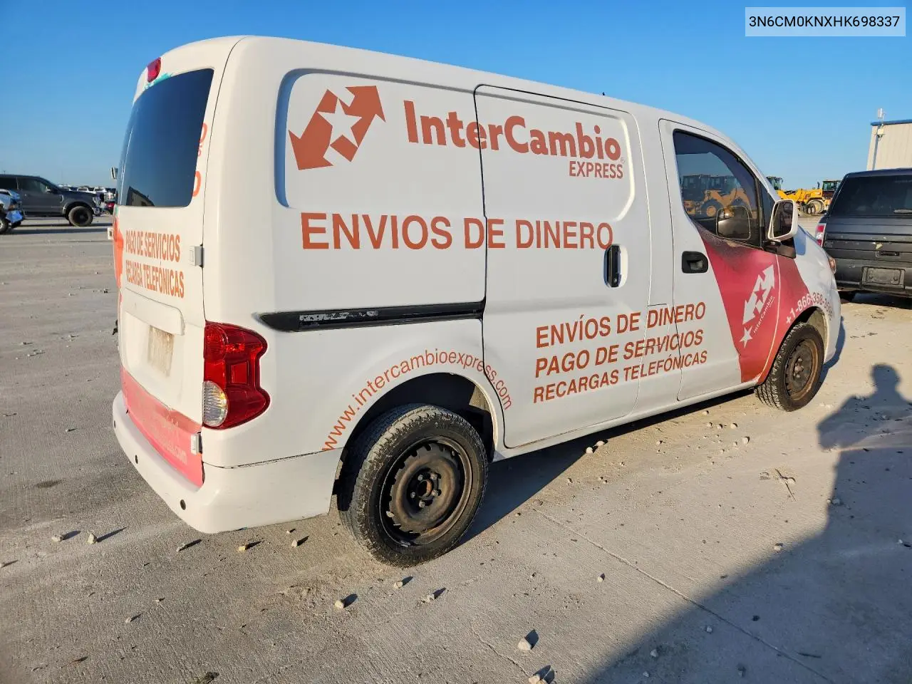 2017 Nissan Nv200 Sv Delivery Van VIN: 3N6CM0KNXHK698337 Lot: 41633016