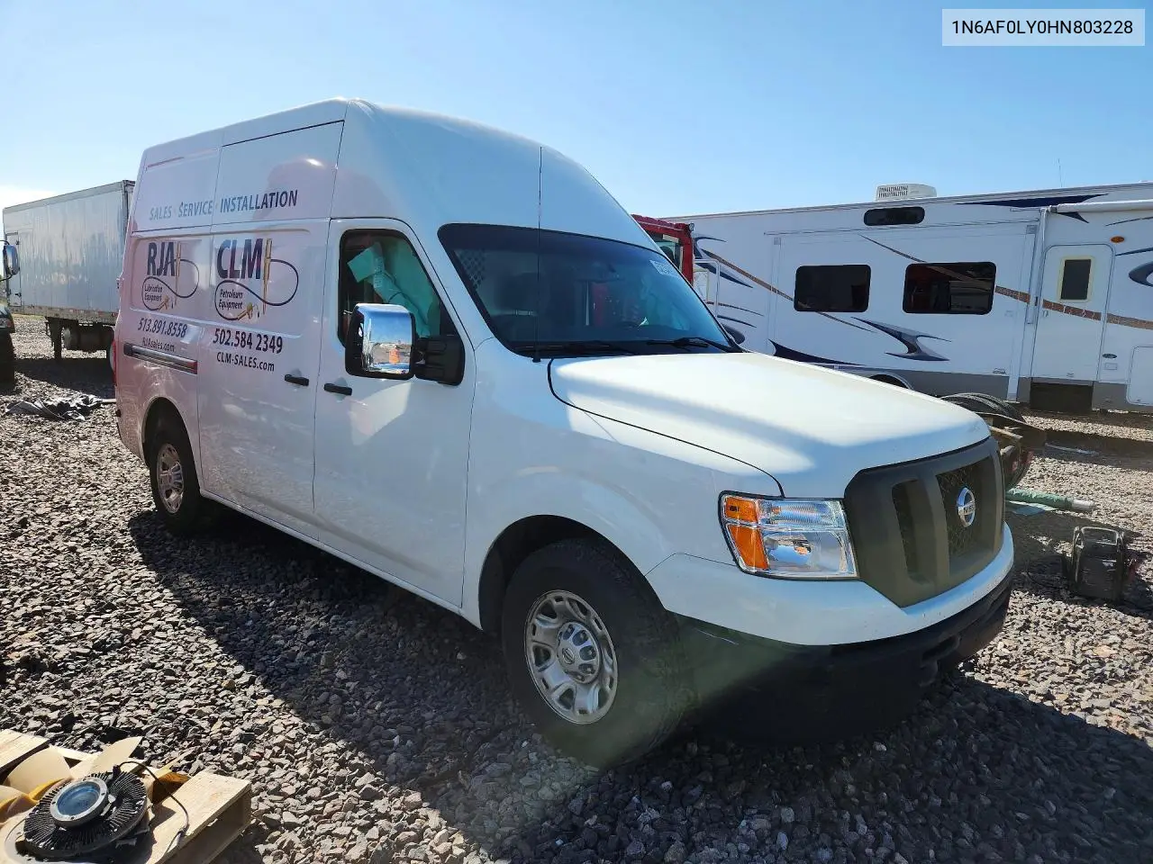 2017 Nissan Nv 3500 Hd Sv VIN: 1N6AF0LY0HN803228 Lot: 52734396