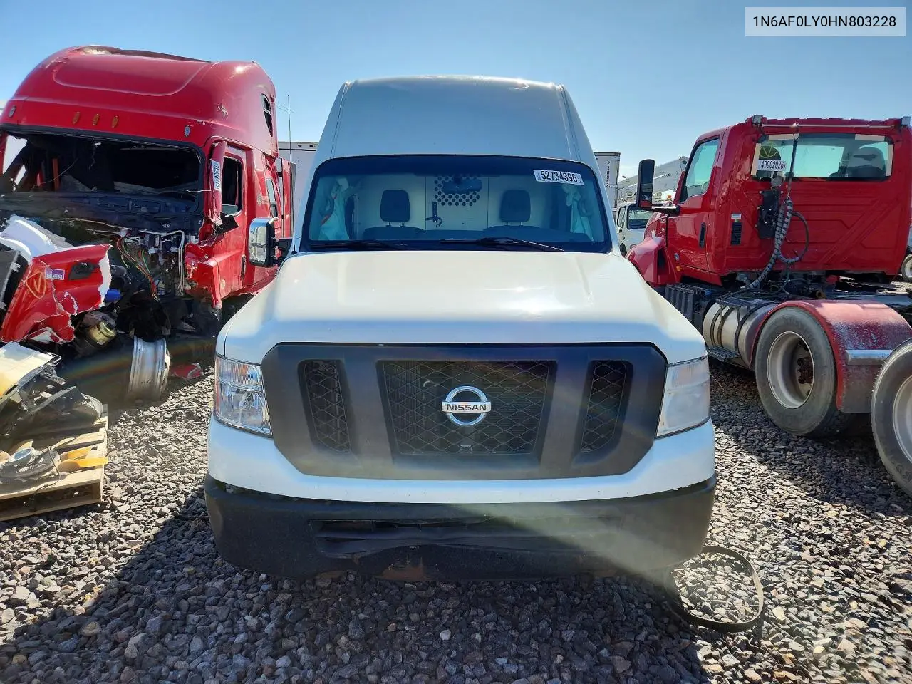 2017 Nissan Nv 3500 Hd Sv VIN: 1N6AF0LY0HN803228 Lot: 52734396